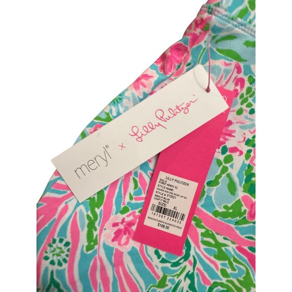 NWT Meryl x Lilly Pulitzer UPF 50+ Luxletic Zadora High Rise Skort 015921 - Picture 7 of 7